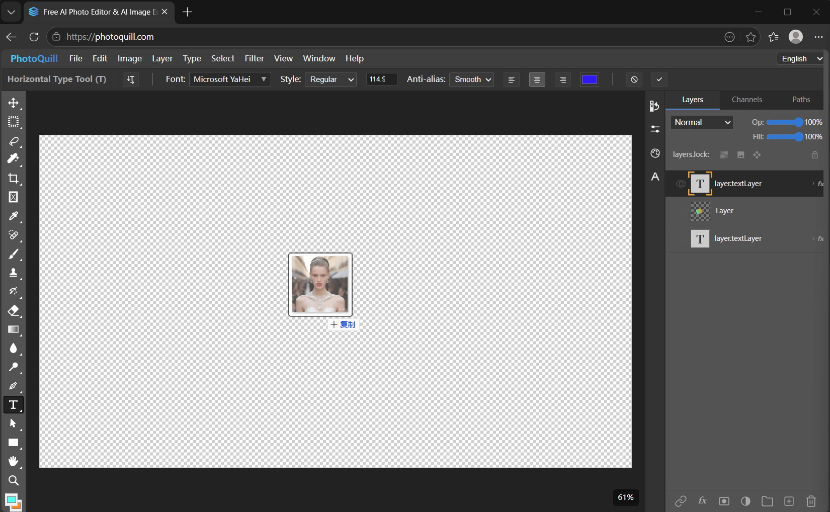 Editing a complex layer setup directly from a URL