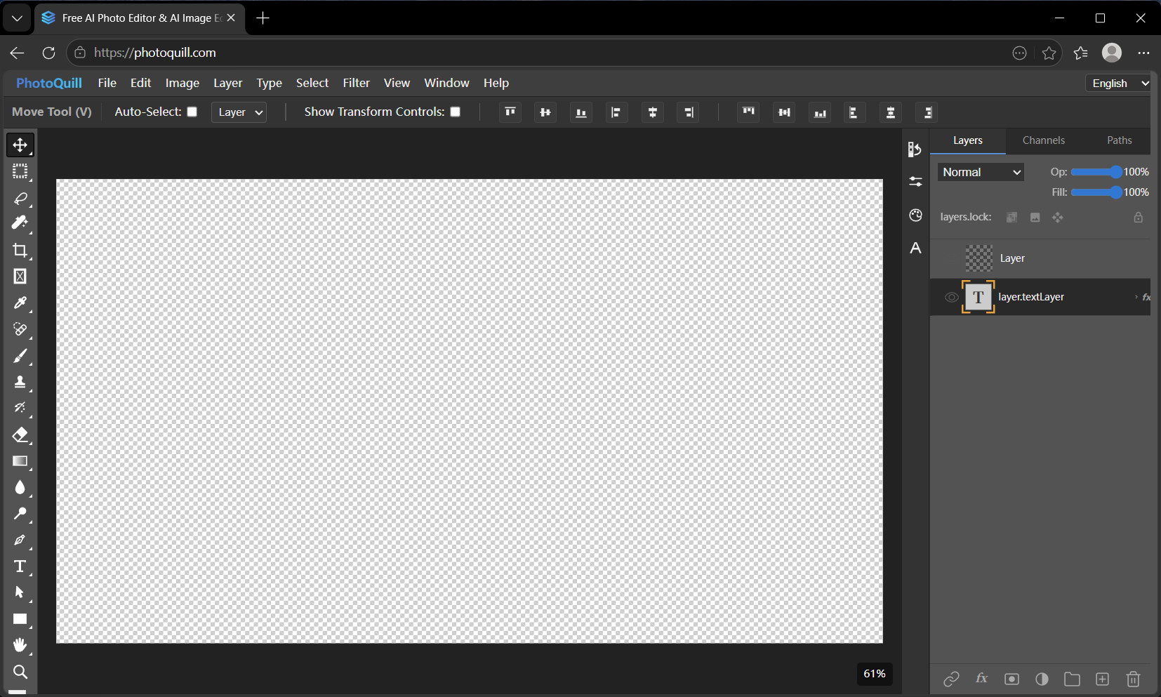 Working on a multi-layer design inside a web browser
