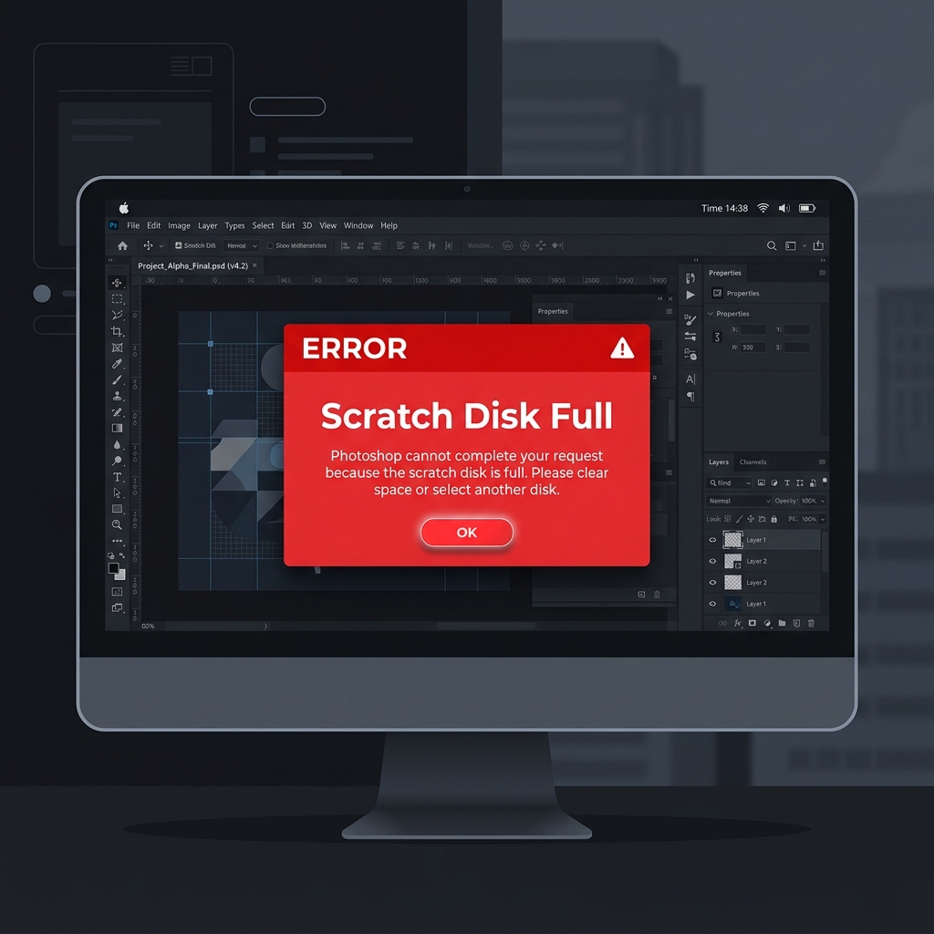 How to Clear Scratch Disk in Photoshop